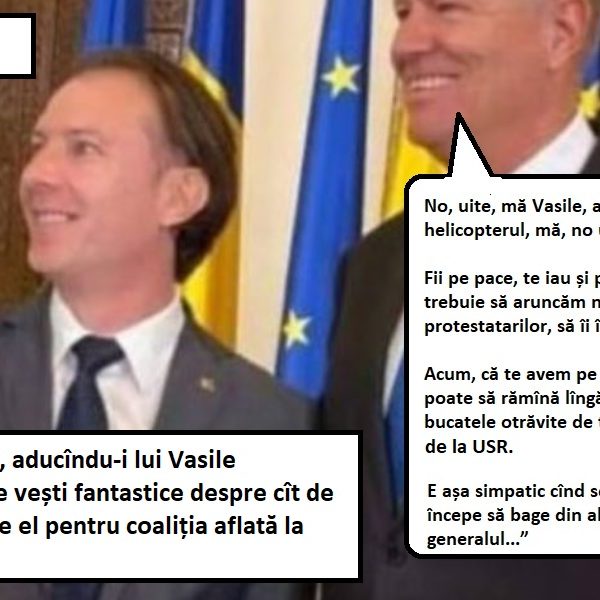 Jos regimul trădător Iohannis! Pe căCîțu nu îl luăm prizonier