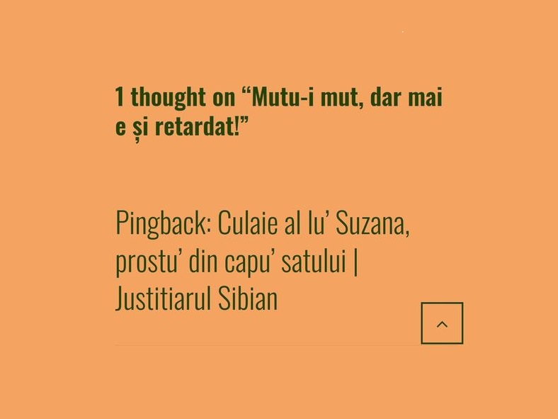 Un popor din ce în ce mai necorespunzător pentru un Președinte atît de neamț! -VI-. Epilog